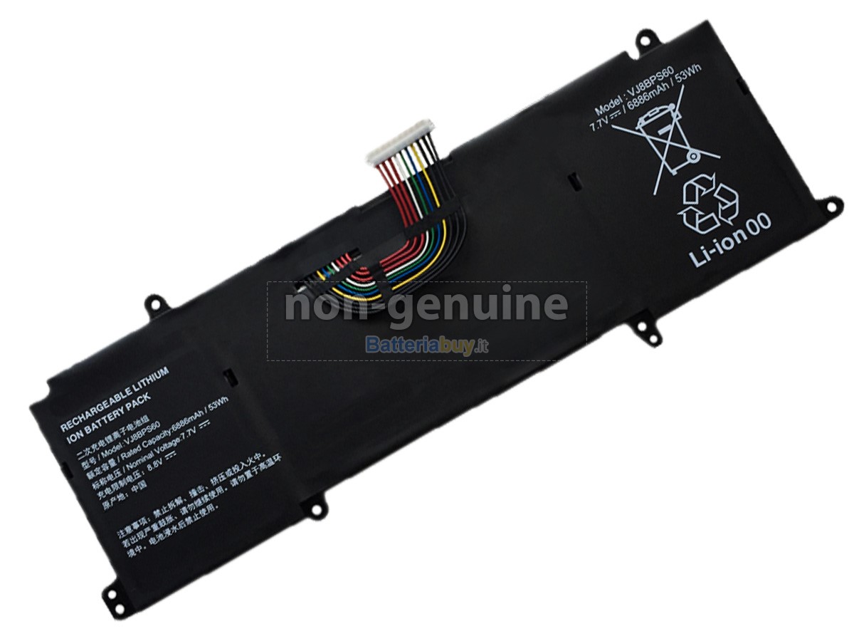 Batteria per Sony VJ8BPS60