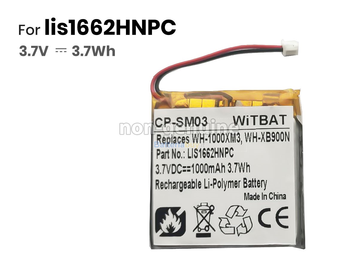 Batteria per Sony 1588-0911