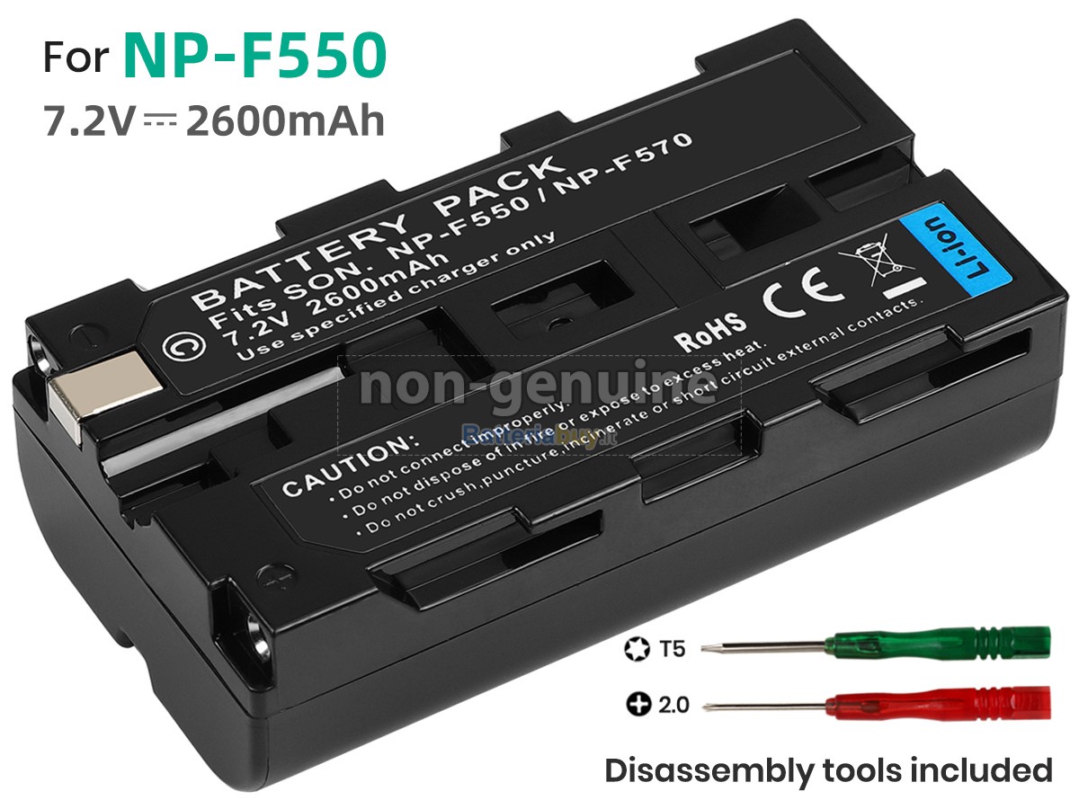 Batteria per Sony NP-F550