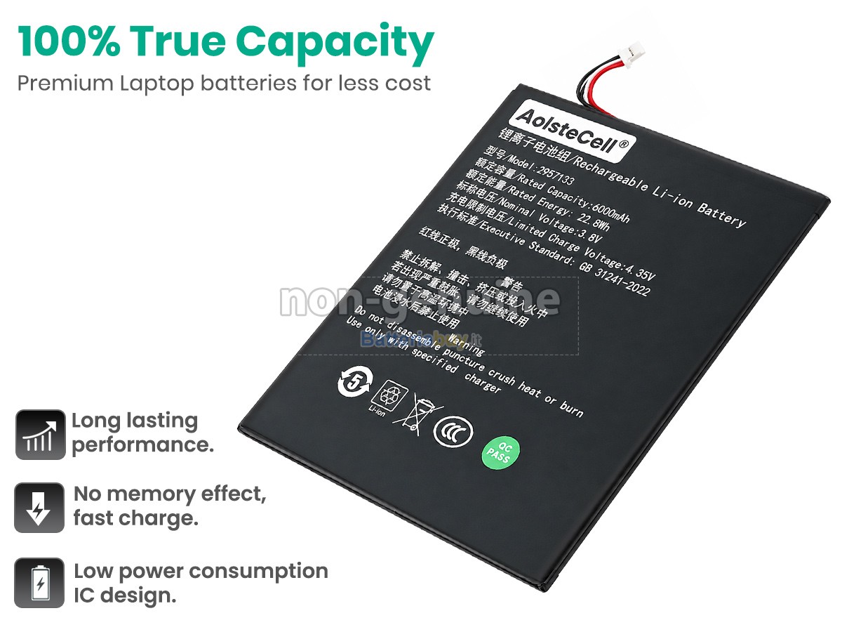 Batteria per Teclast TA10