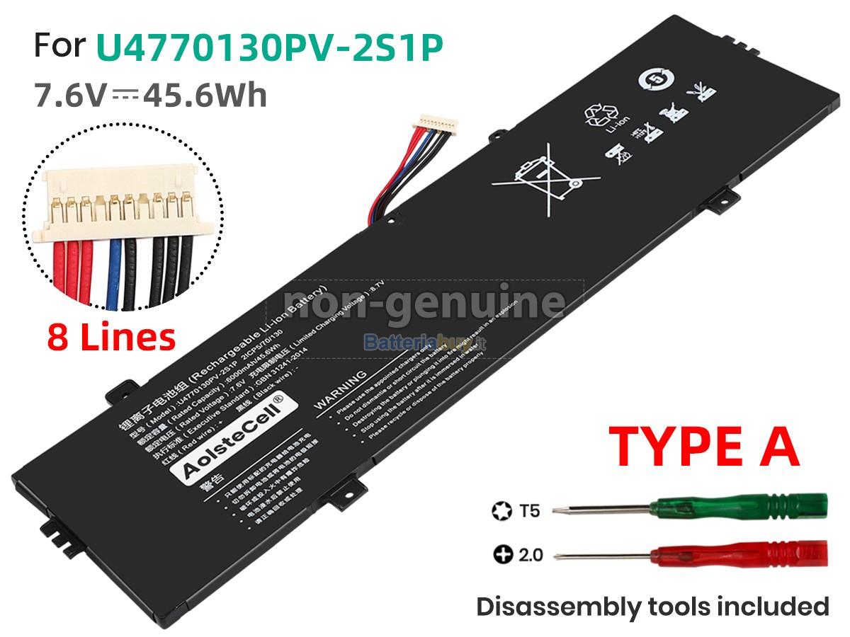 Batteria per Teclast F7 PLUS3