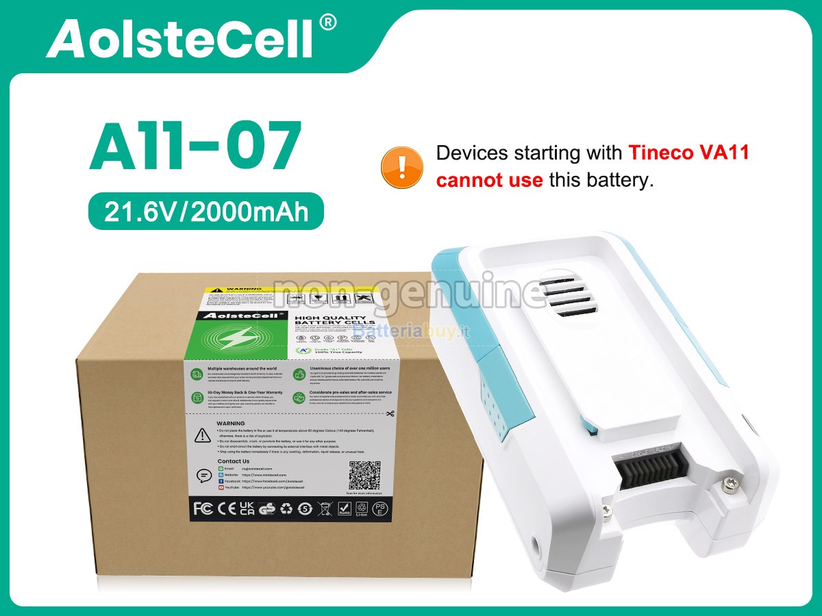 Batteria per Tineco A11-07