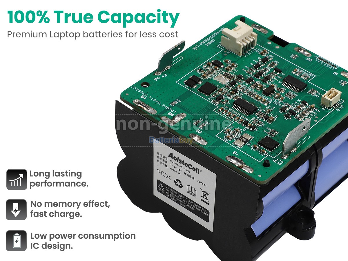 Batteria per Tineco FLOOR ONE 2.0 LED