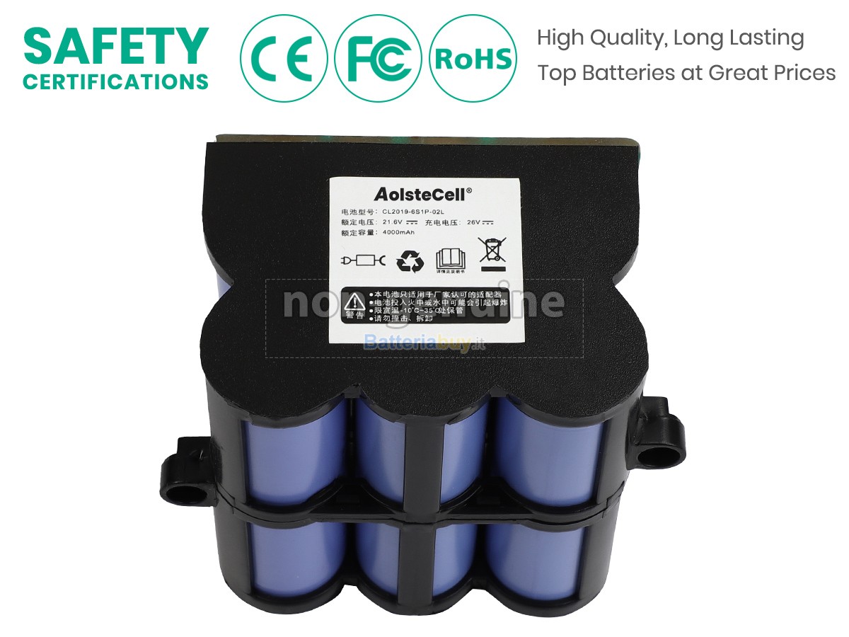 Batteria per Tineco FLOOR ONE 2.0 LED