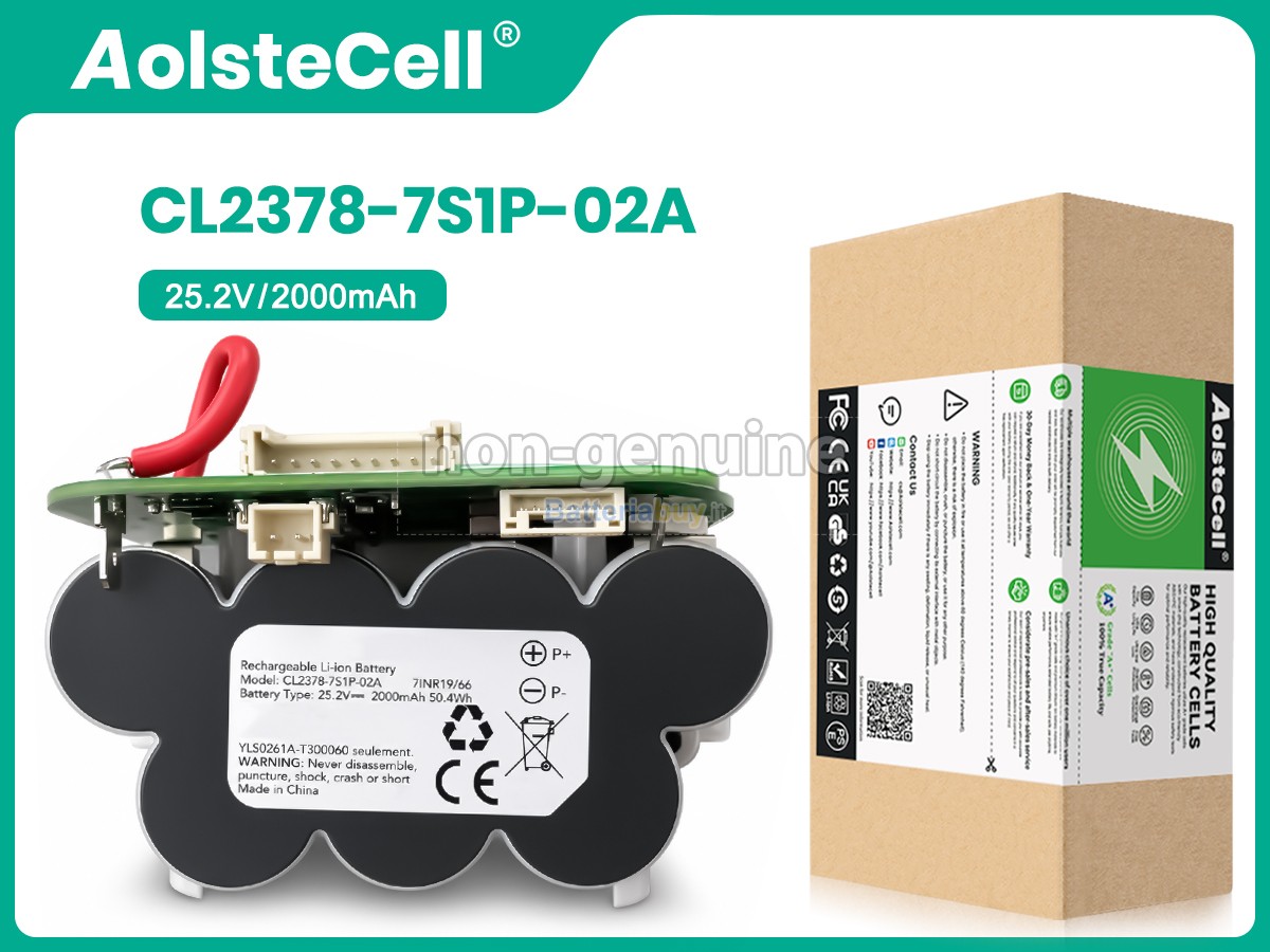 Batteria per Tineco CL2378-7S1P-02A