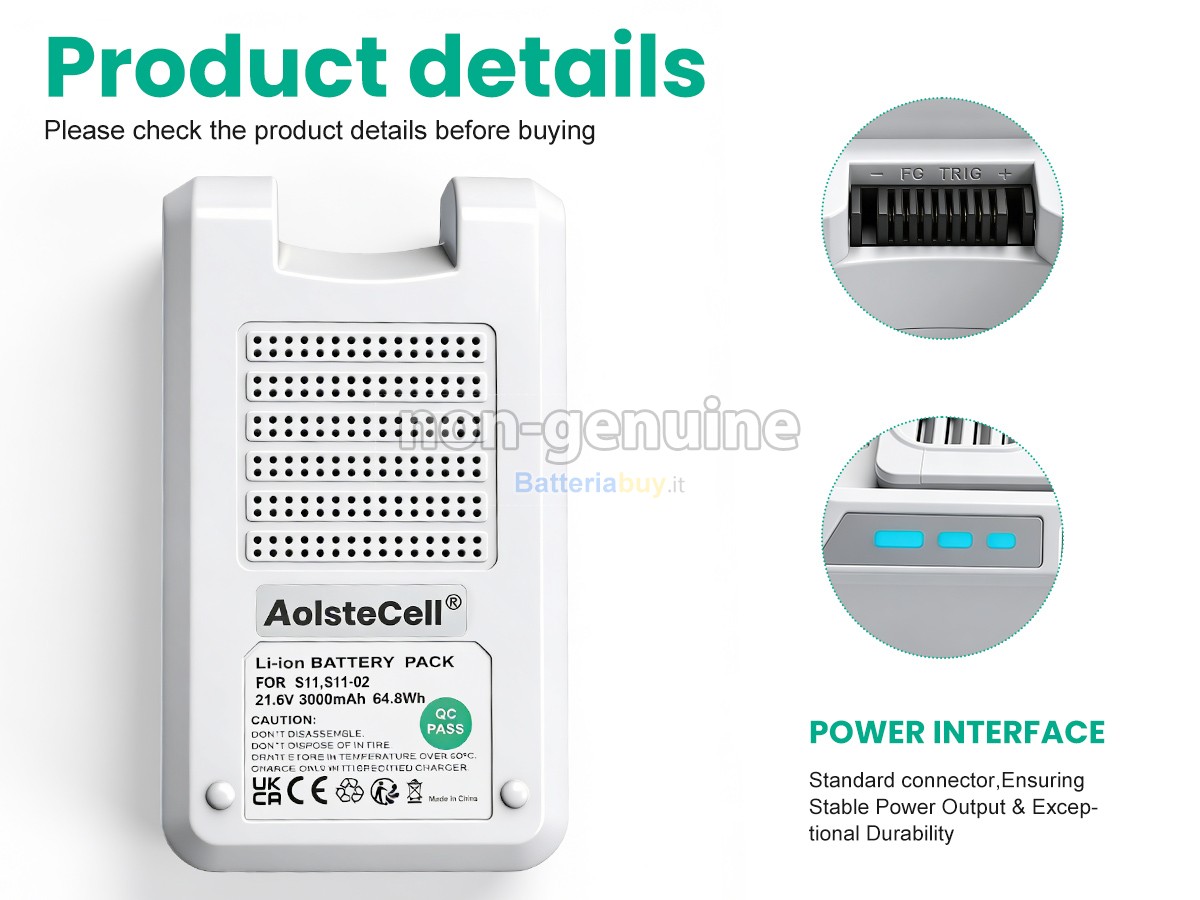Batteria per Tineco PURE ONE S11