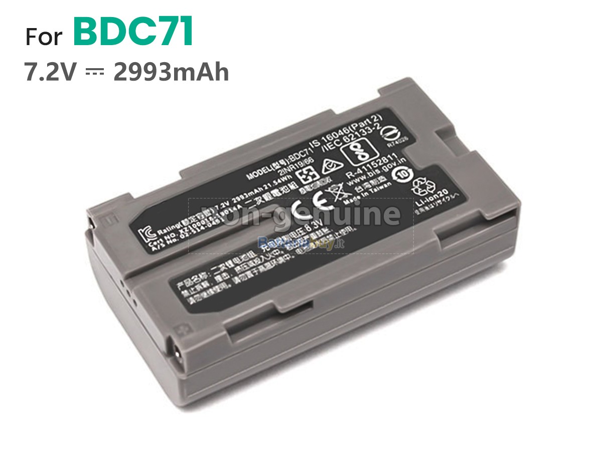 Batteria per Topcon RC-5