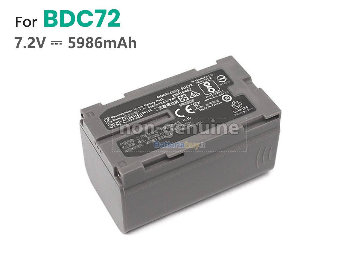 Batteria per Topcon SOKKIA IM100