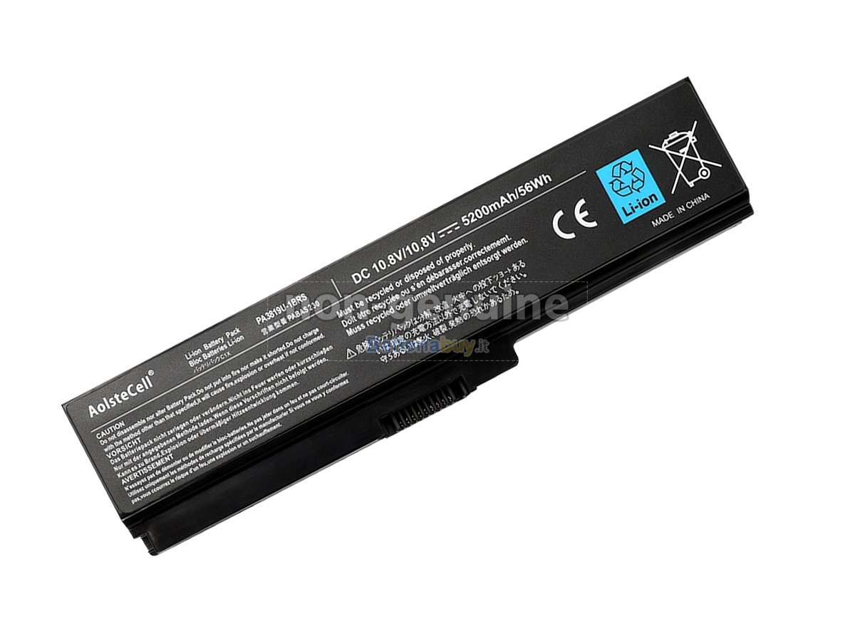 replacement Toshiba Satellite L655-S5161BN battery