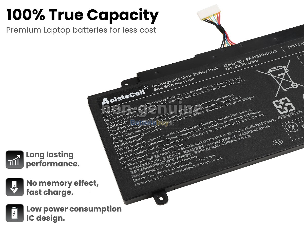 Batteria per Toshiba Satellite P55W-B5162SM