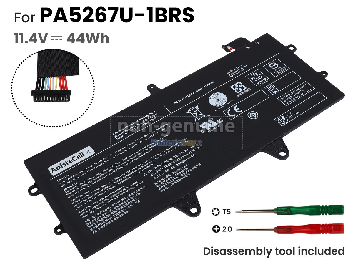 Batteria per Toshiba Portege X20W-E-13P