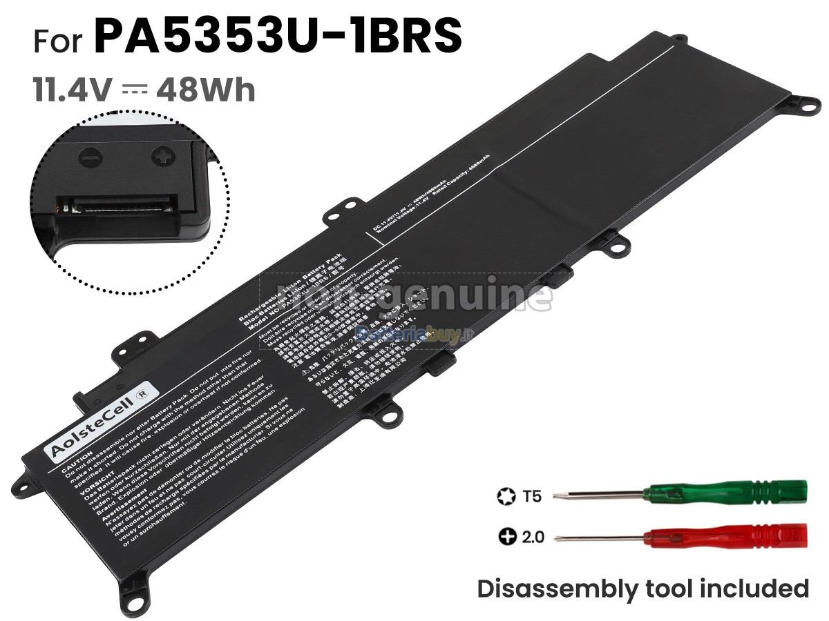 Batteria per Toshiba Tecra X50-F-16K