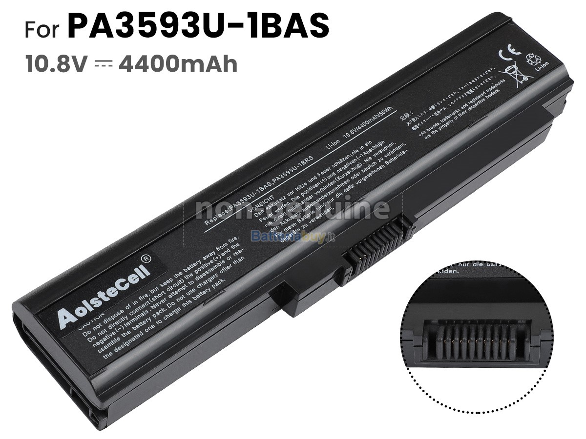 Batteria per Toshiba PA3595U-1BAS