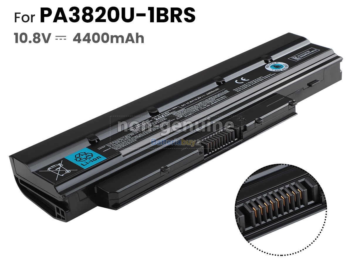 Batteria per Toshiba Dynabook N301