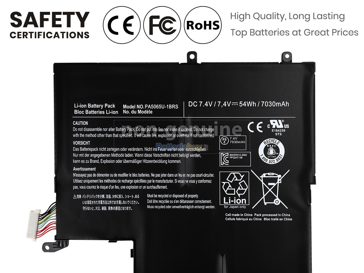 Batteria per Toshiba Satellite U840W-10F