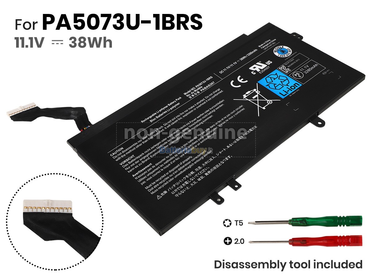 replacement Toshiba PA5073U-1BRS battery