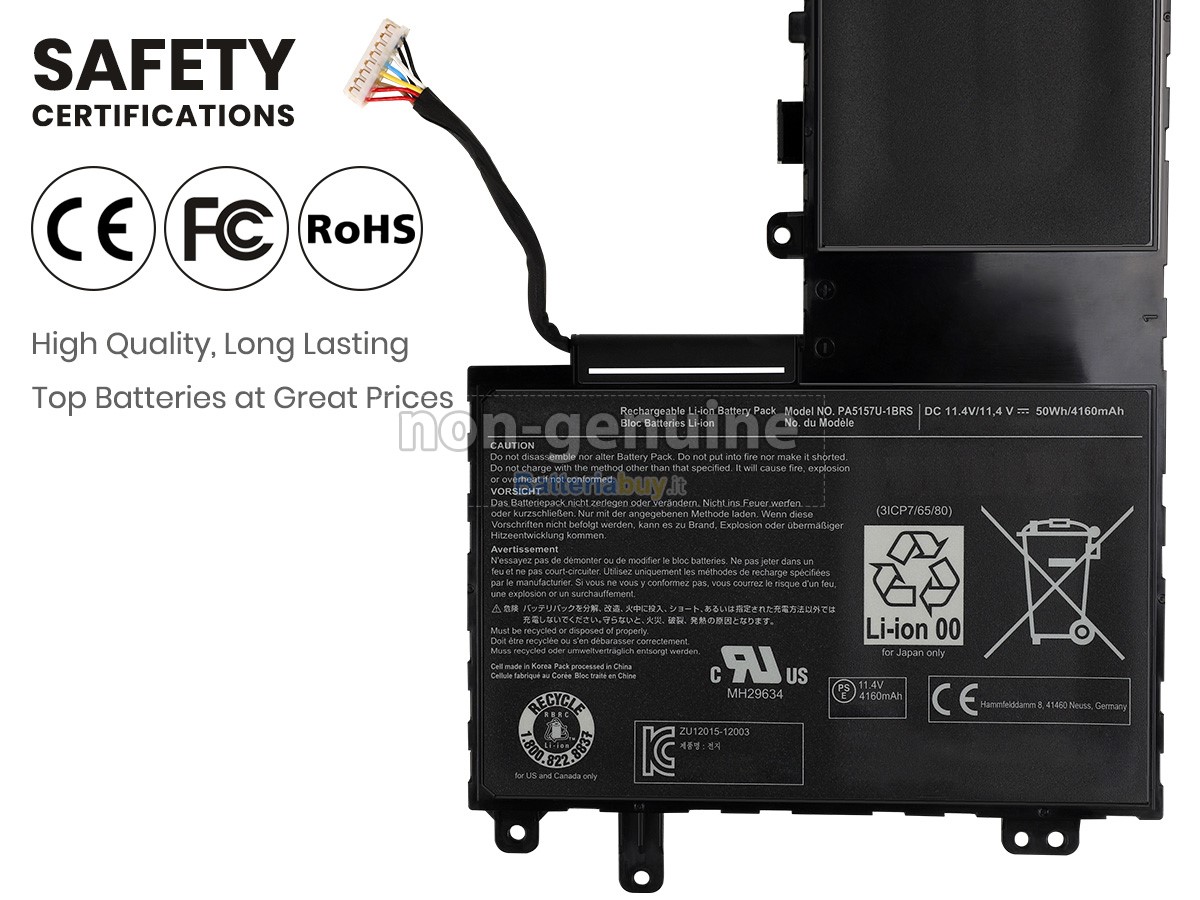 Batteria per Toshiba Satellite U50D-A-L5M