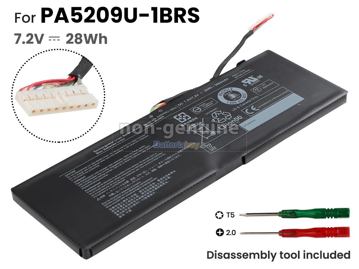 Batteria per Toshiba Satellite L10W-B00D