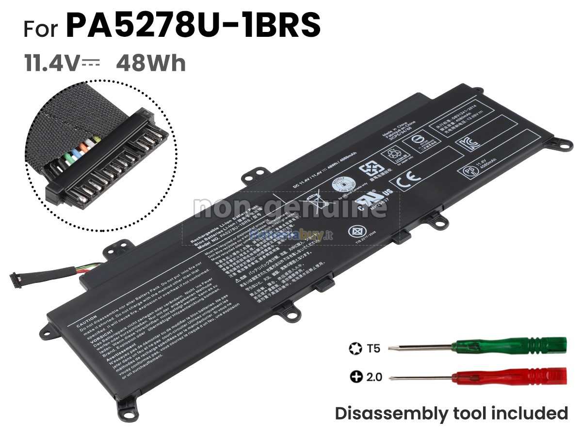 Batteria per Toshiba Portege X30-F-14V