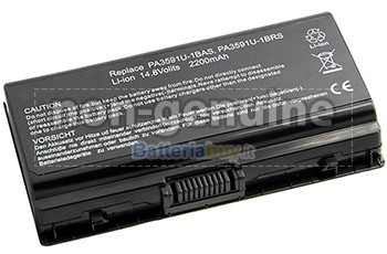 2200mAh Toshiba Satellite Pro L40-15D Batteria