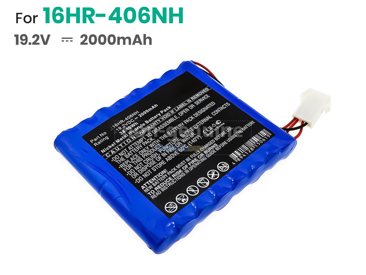 Batteria per TRISMED 406RH