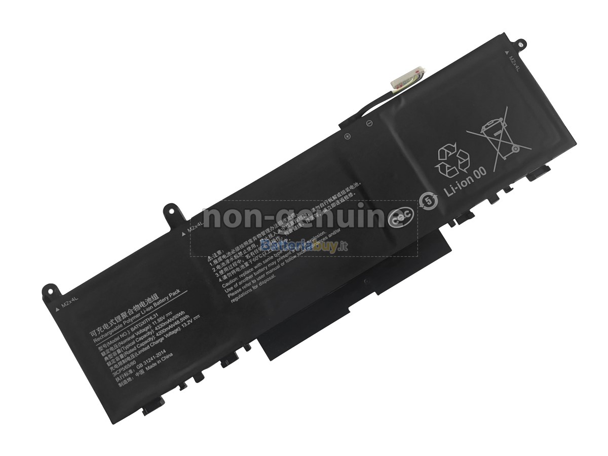 Batteria per UNIS BATGXITHL31