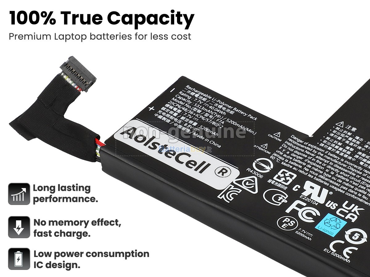 Batteria per Valve STEAM DECK(256GB)