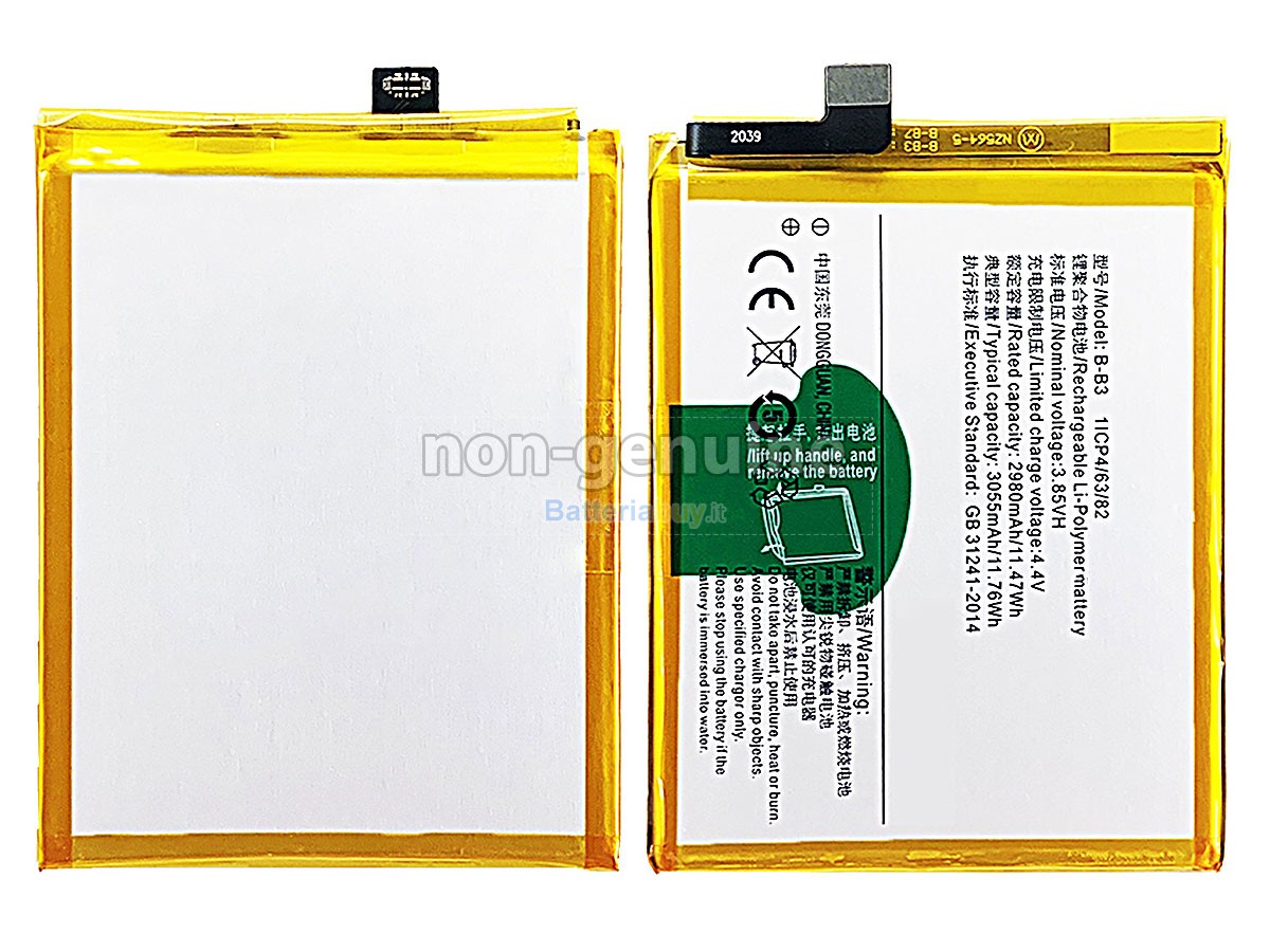 Batteria per Vivo X9