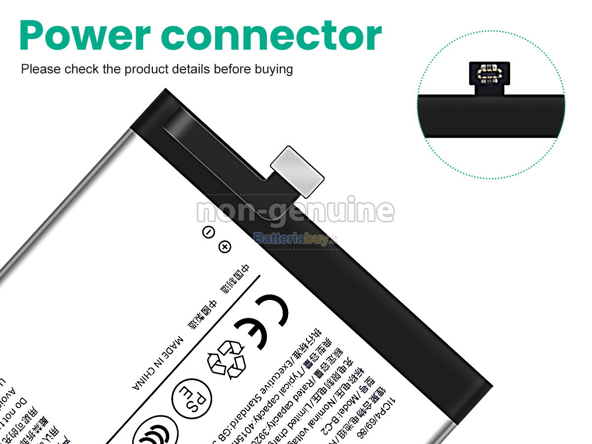 Batteria per Vivo X9S PLUS