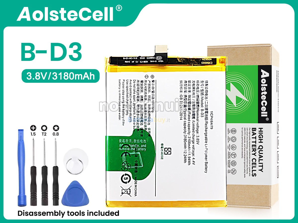 Batteria per Vivo B-D3