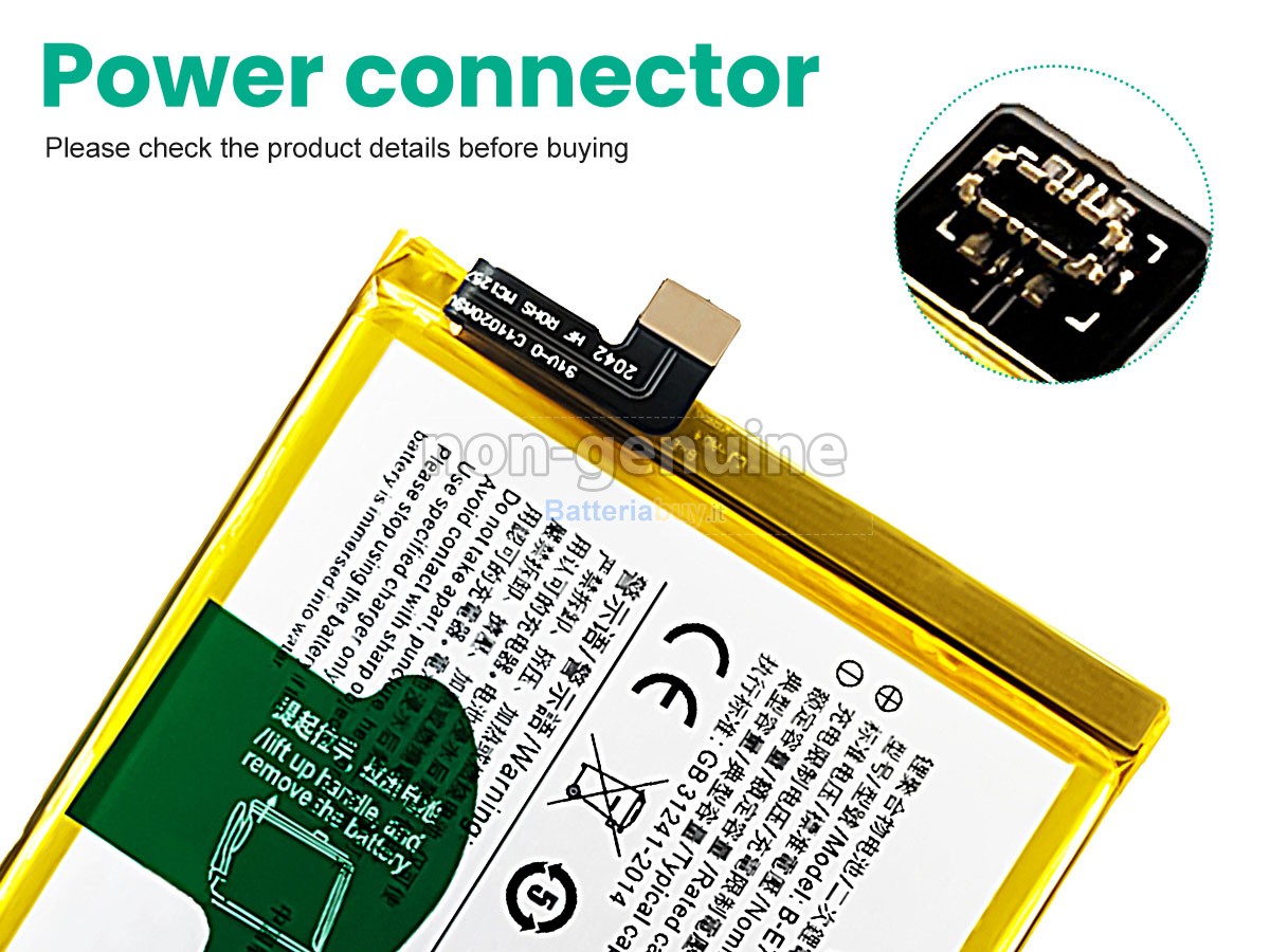 Batteria per Vivo B-E7