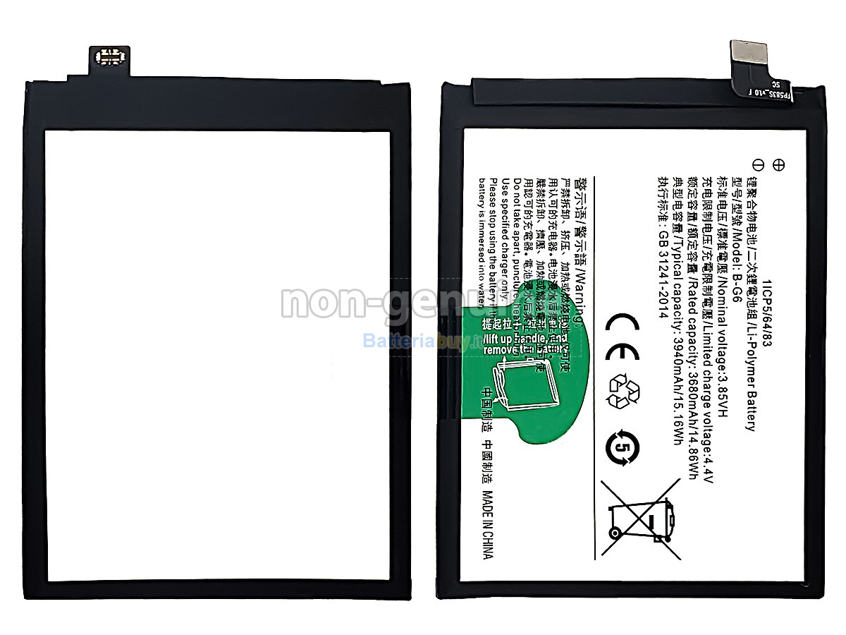 Batteria per Vivo B-G6