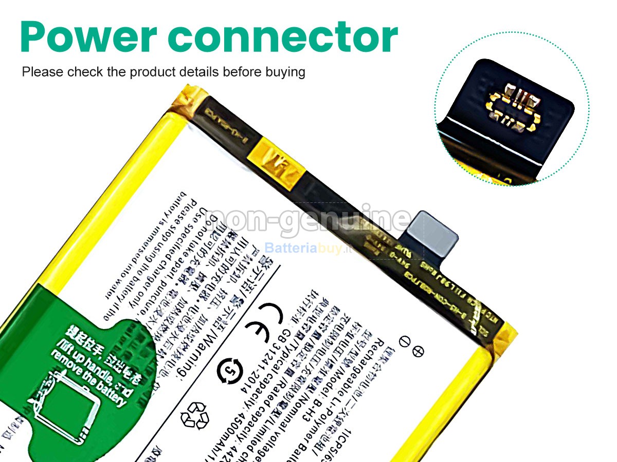 Batteria per Vivo Z1X