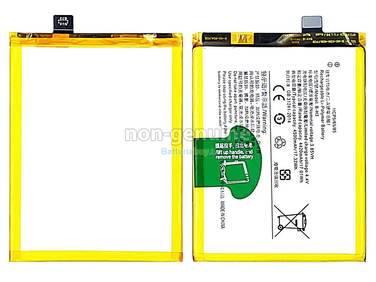 Batteria per Vivo Z1X