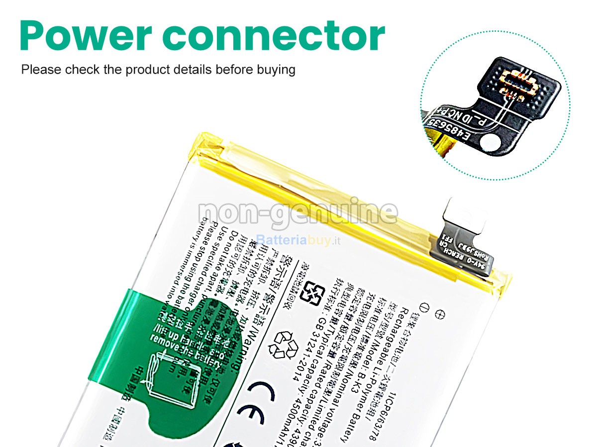 Batteria per Vivo Y9S