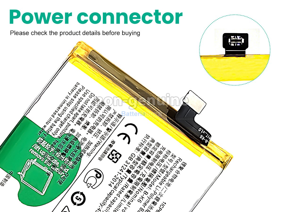 Batteria per Vivo B-K6