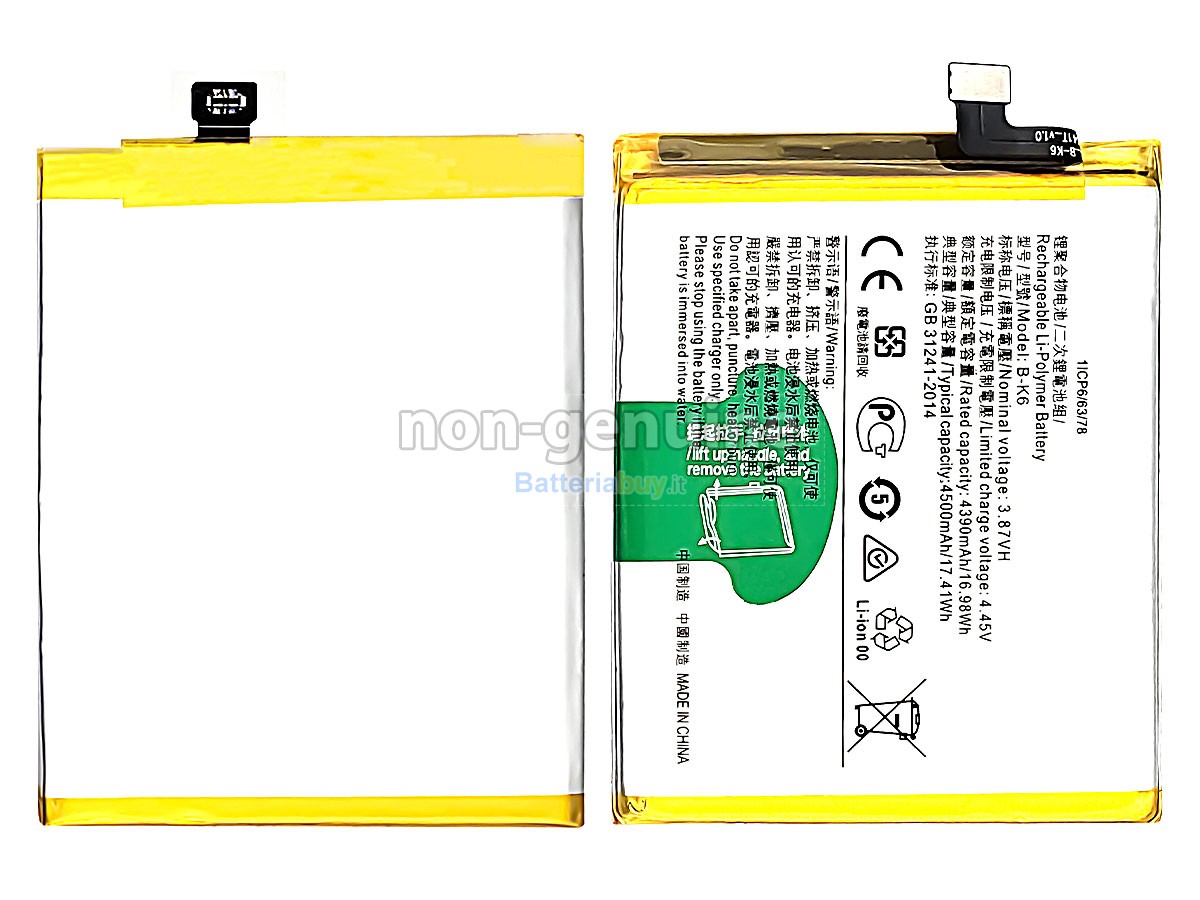Batteria per Vivo B-K6
