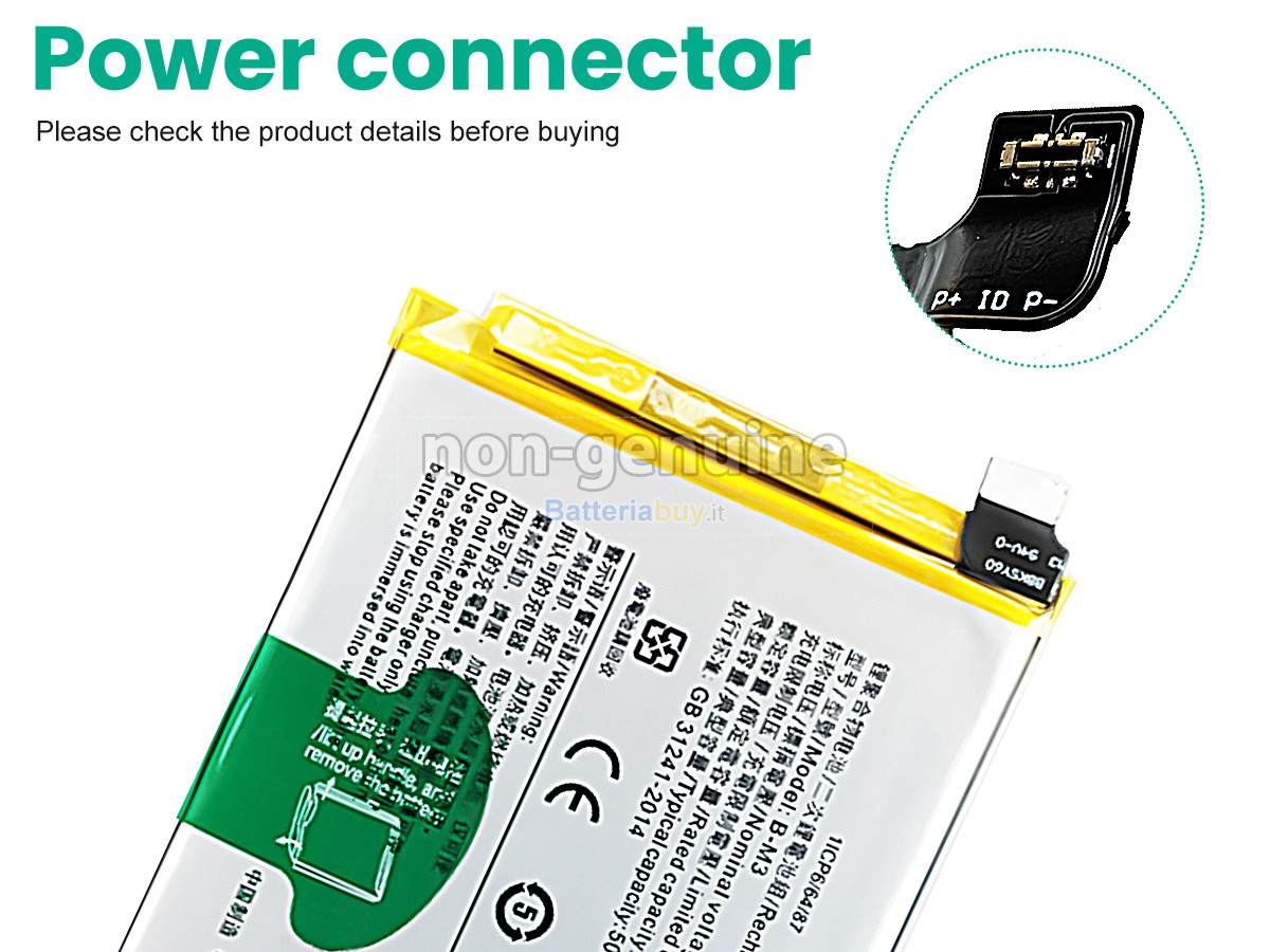 Batteria per Vivo Y50