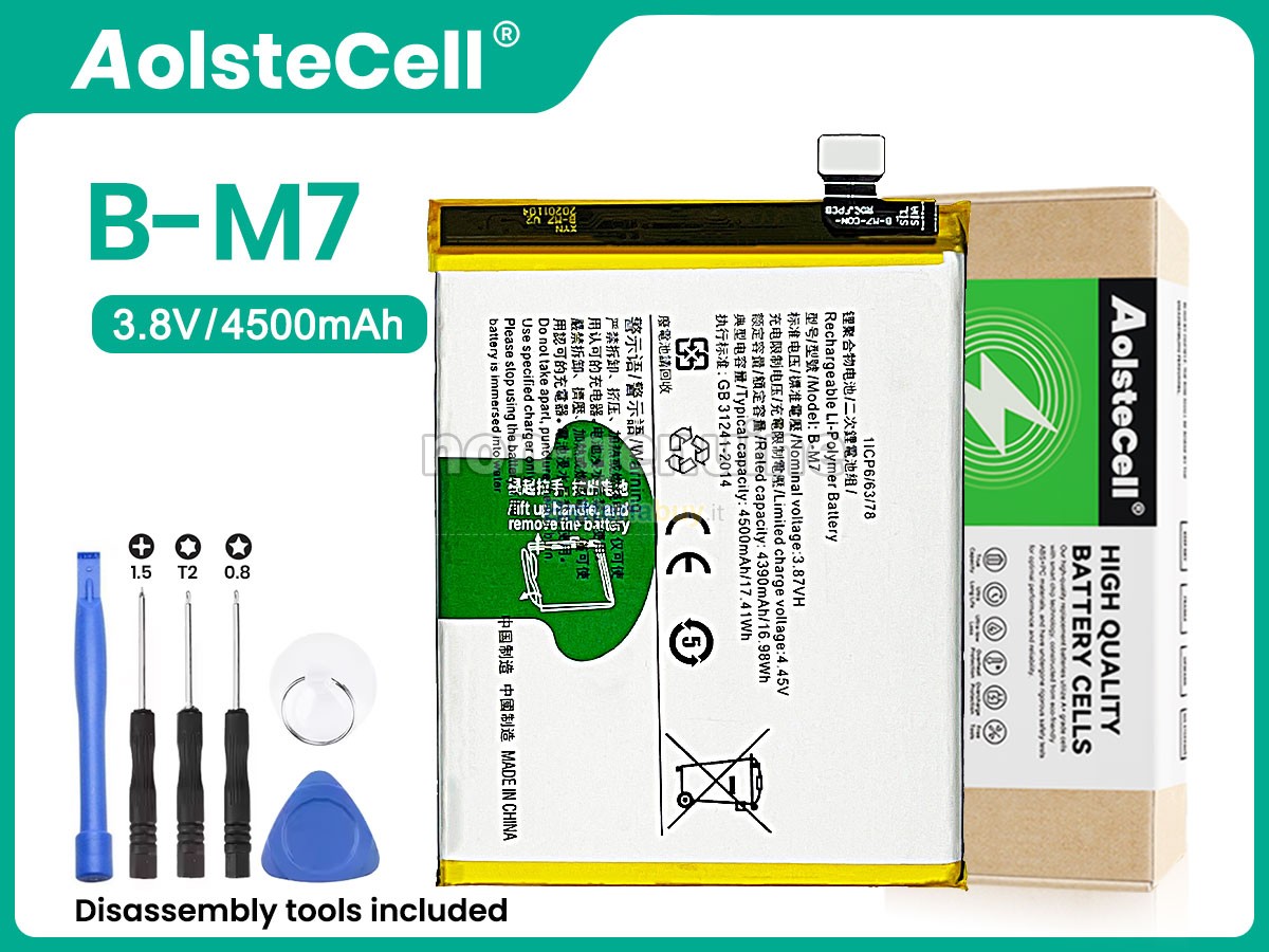 Batteria per Vivo S6 5G