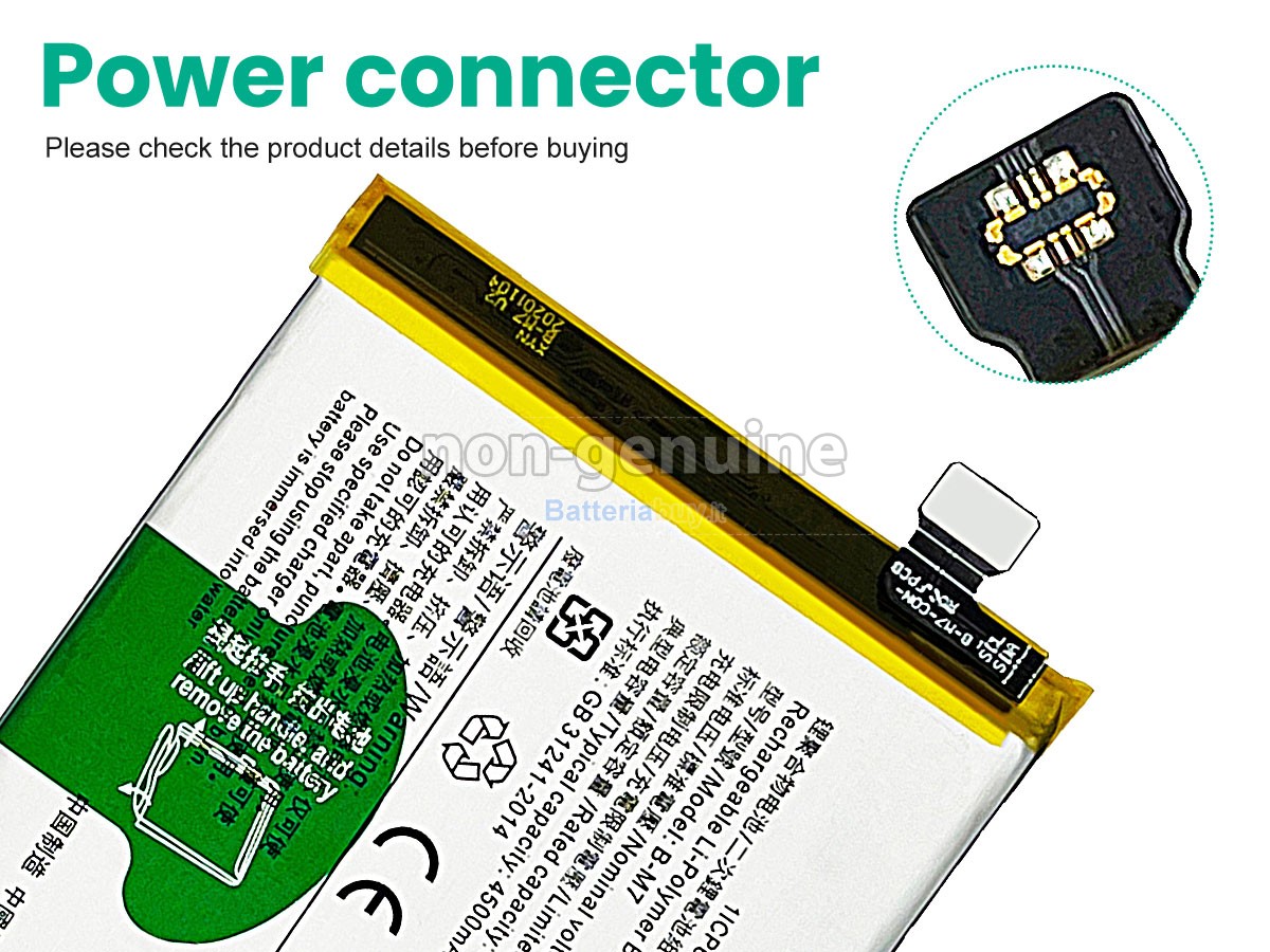 Batteria per Vivo S6 5G