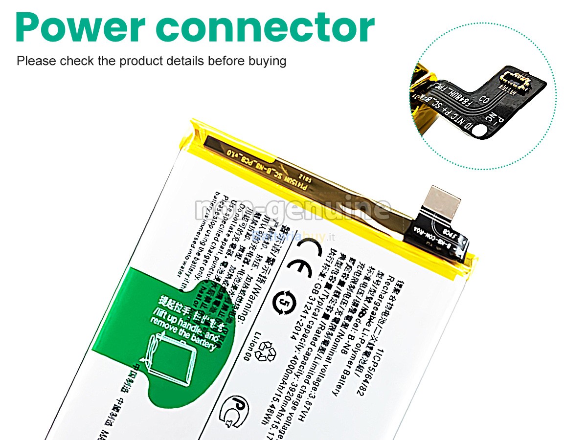 Batteria per Vivo V20