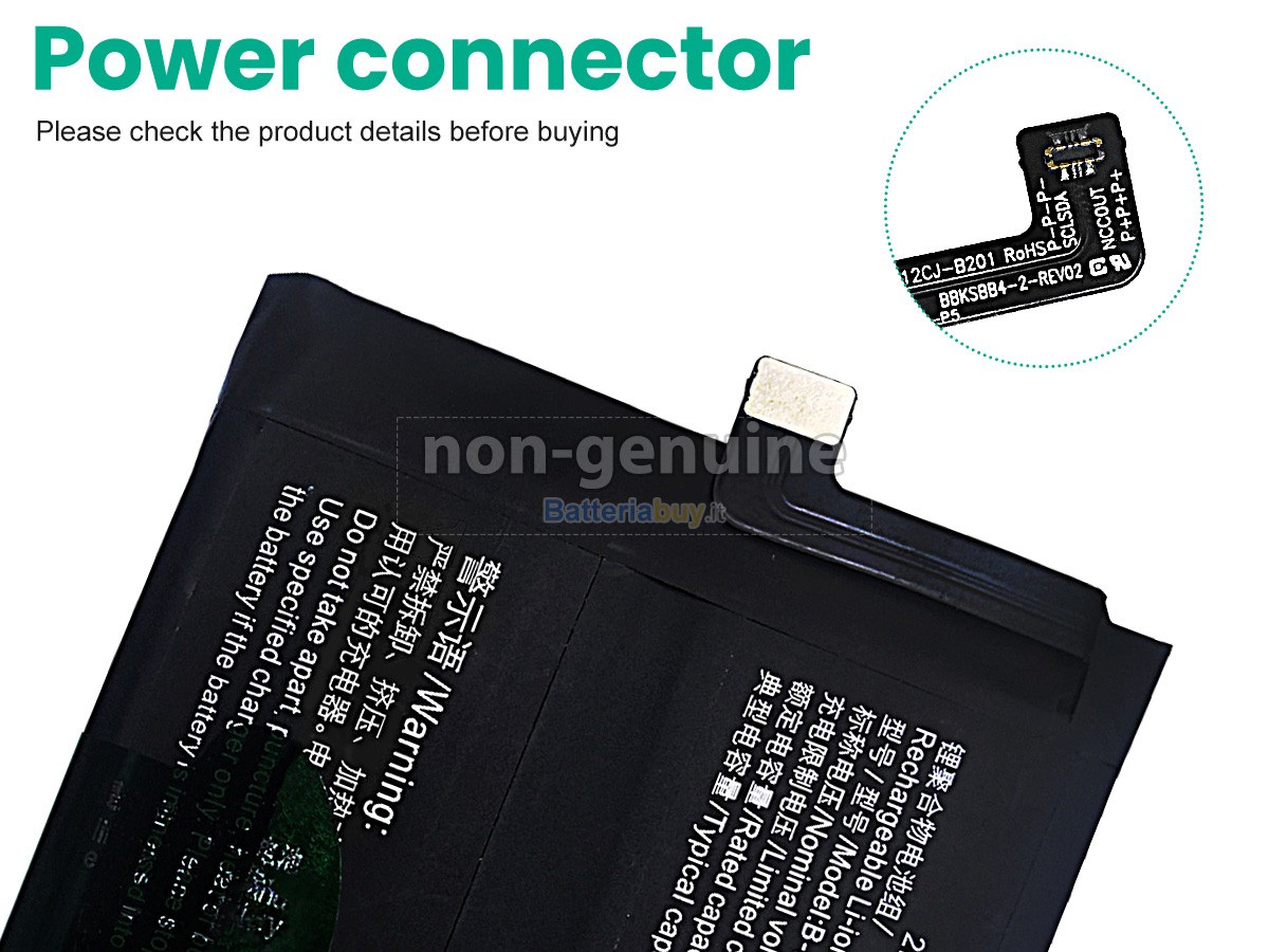 Batteria per Vivo IQOO NEO5