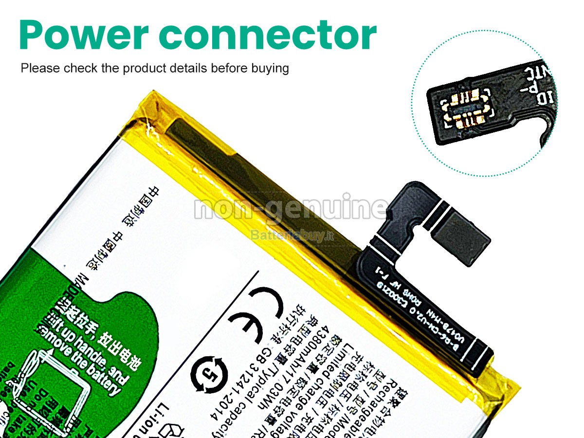 Batteria per Vivo X70 PRO