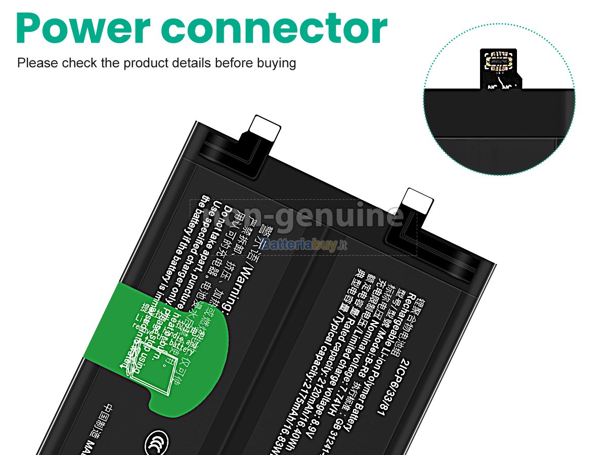 Batteria per Vivo IQOO 8