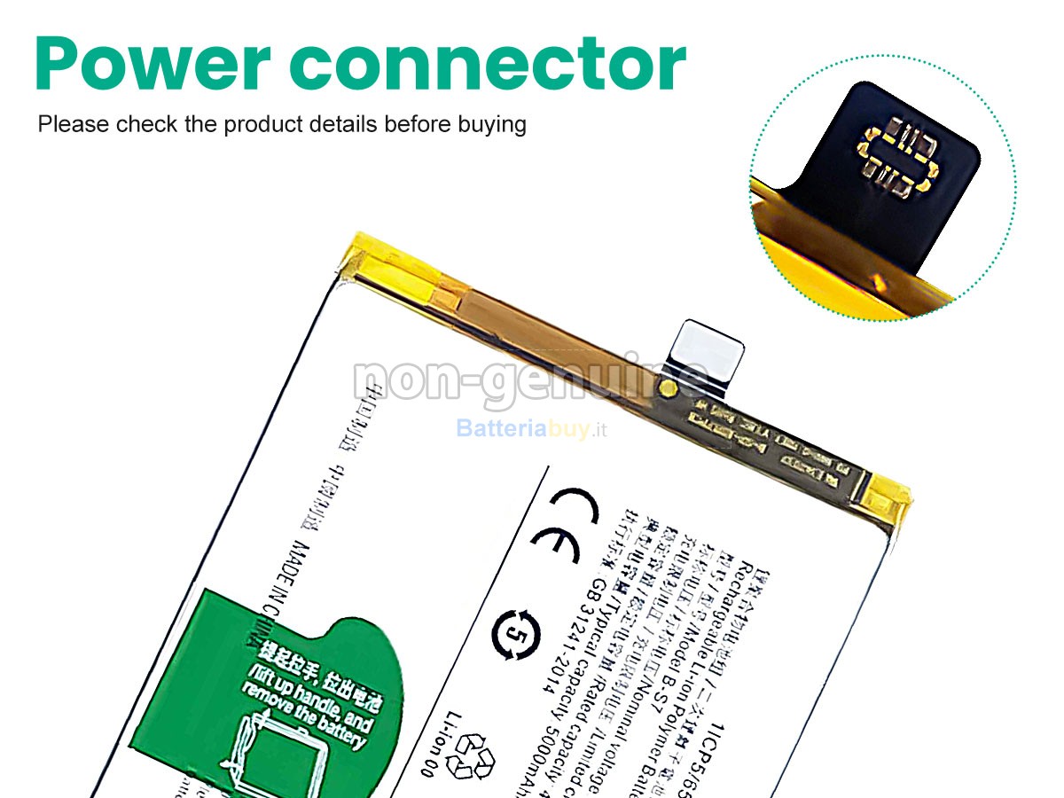Batteria per Vivo Y01