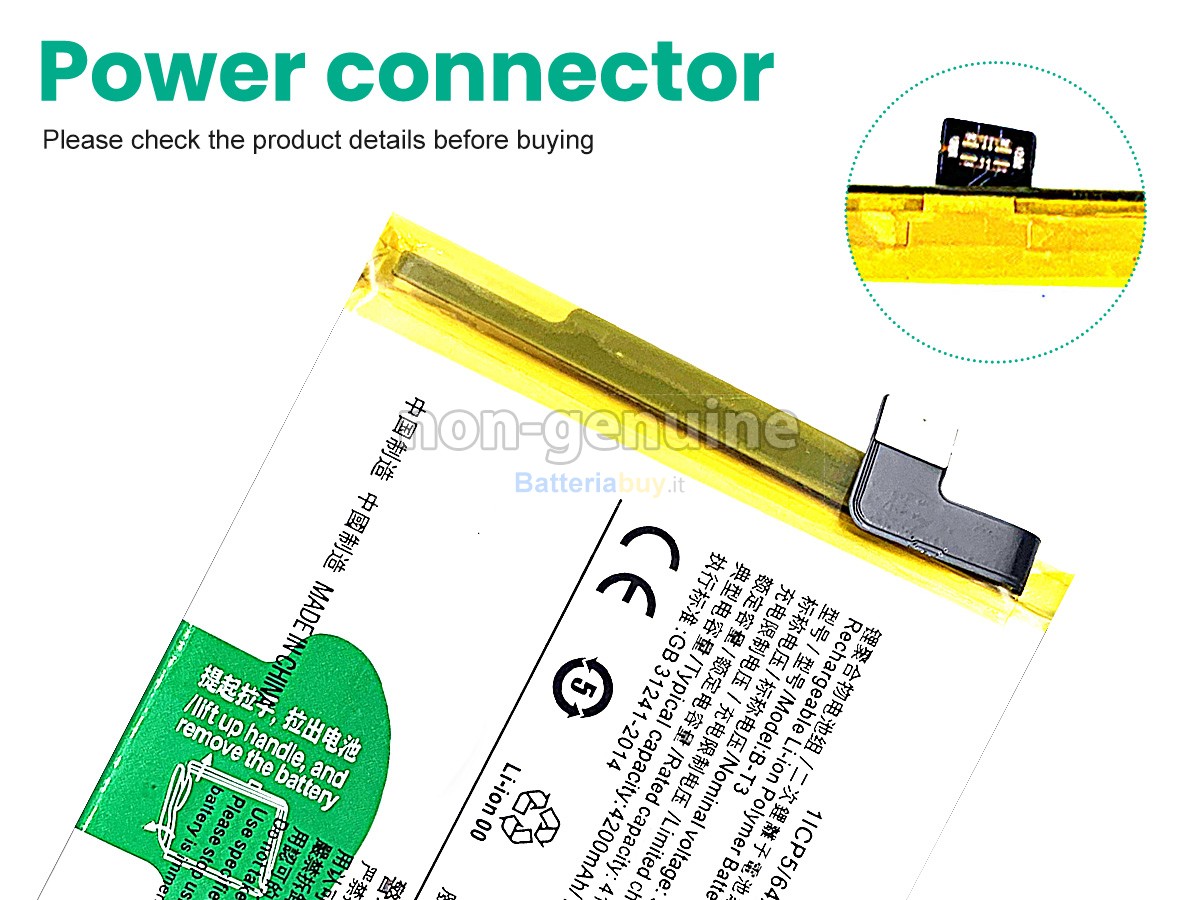 Batteria per Vivo B-T3