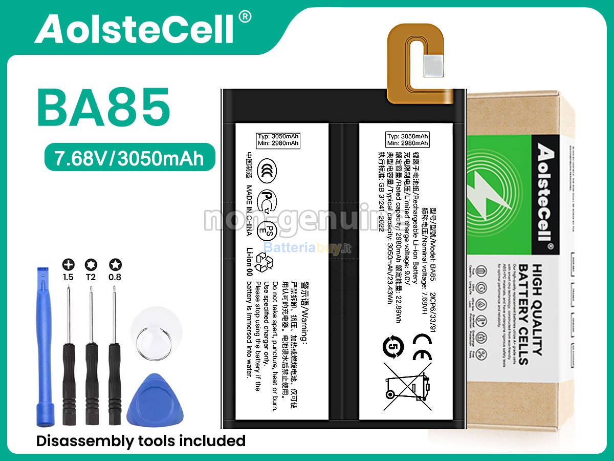 Batteria per Vivo BA85