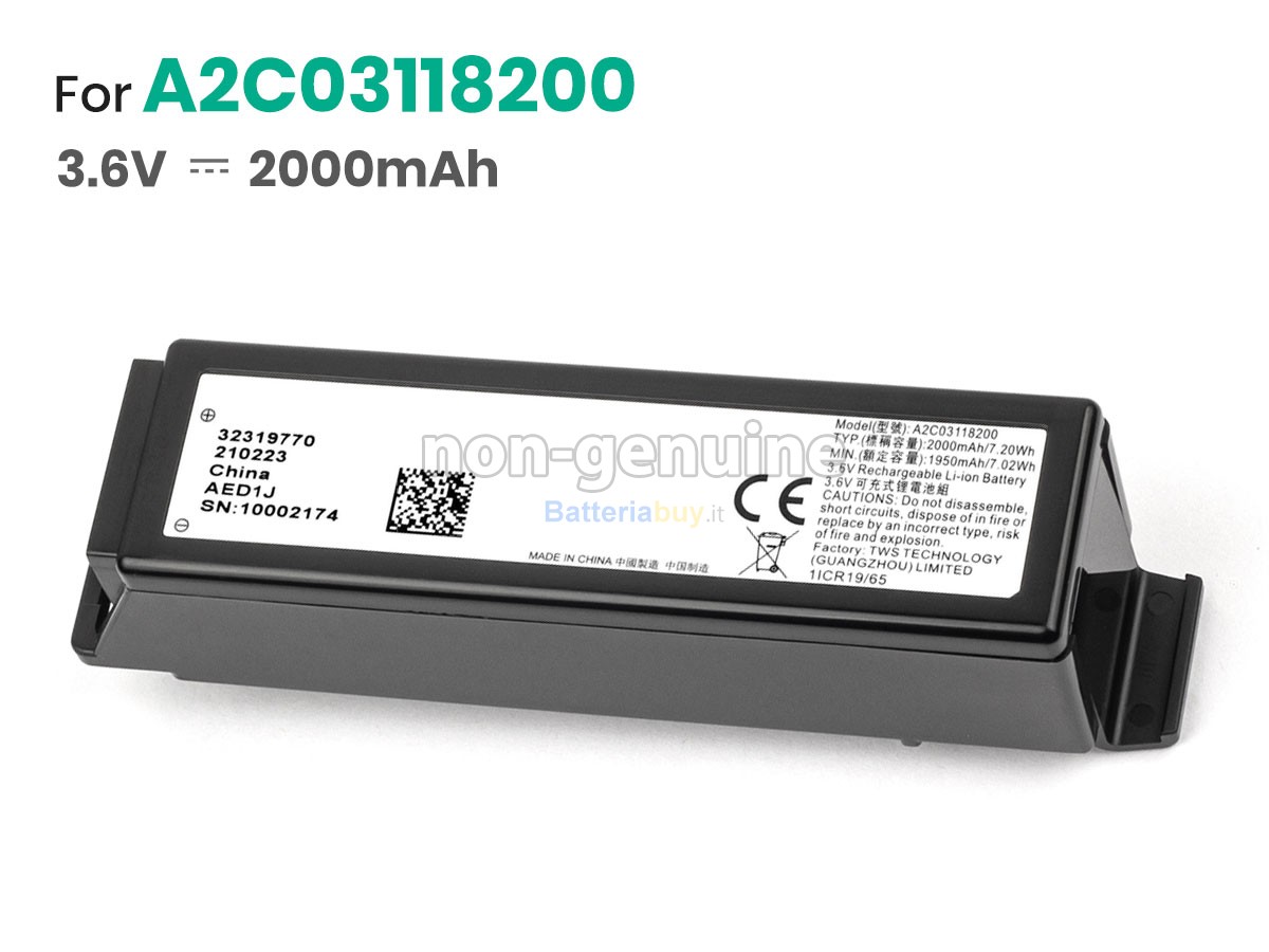 Batteria per Volvo AED1J