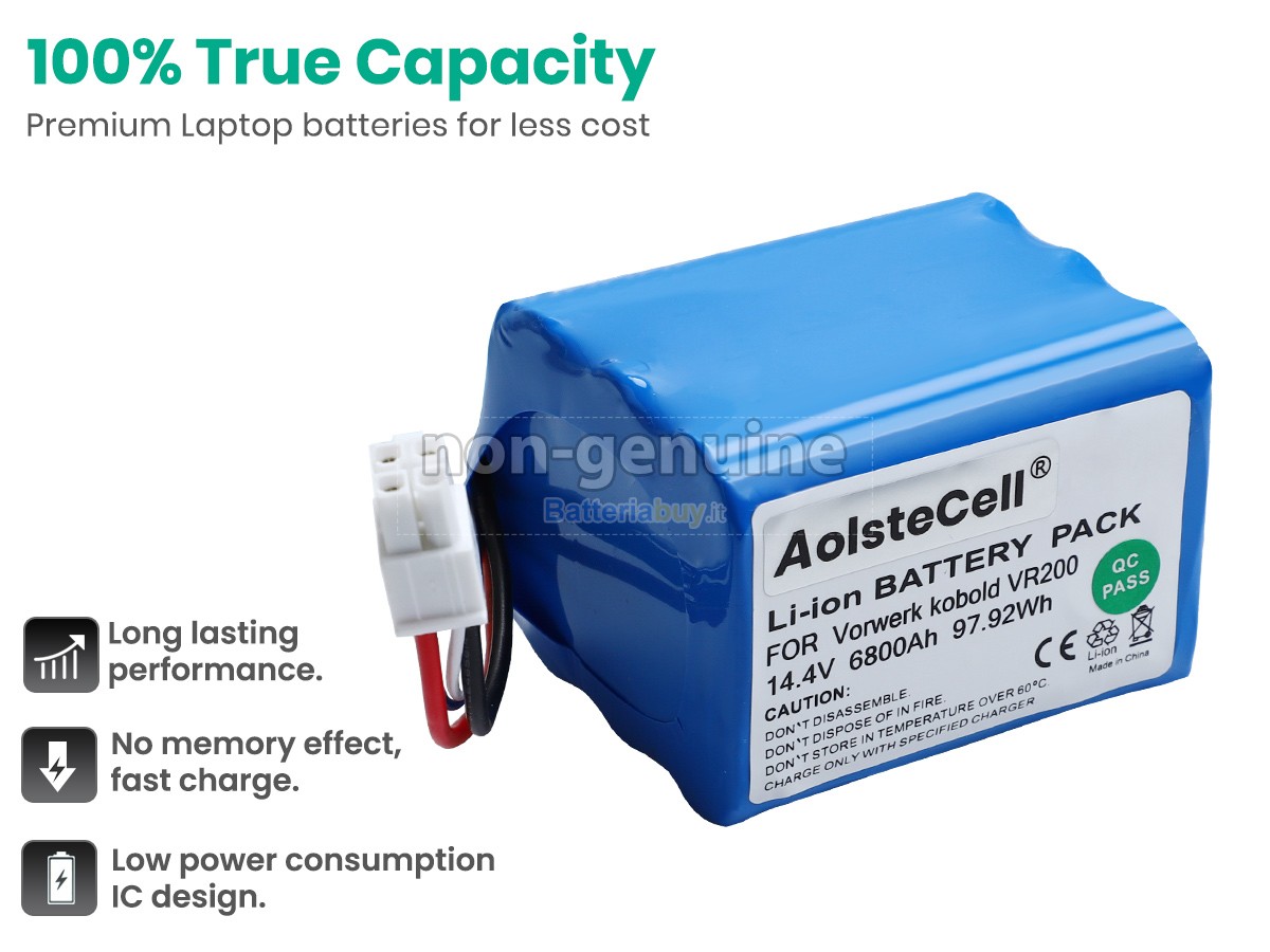 Batteria per Vorwerk Kobold 20884-1