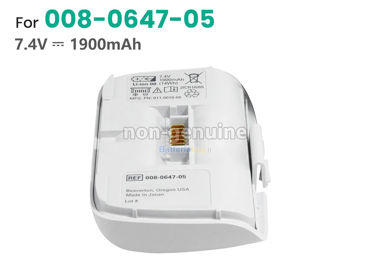 Batteria per Welch Allyn 408